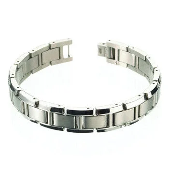 personalized name bracelet for women -0337-01 Boccia Titanium Bracelet