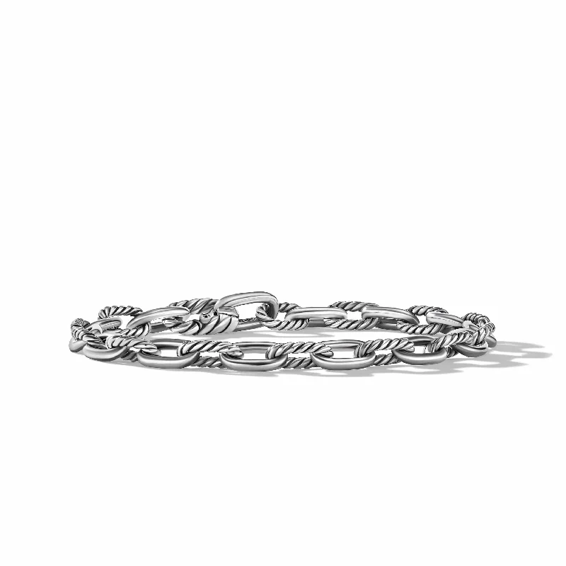 personalized name bracelet for women -DY Madison Chain Bracelet in Sterling Silver