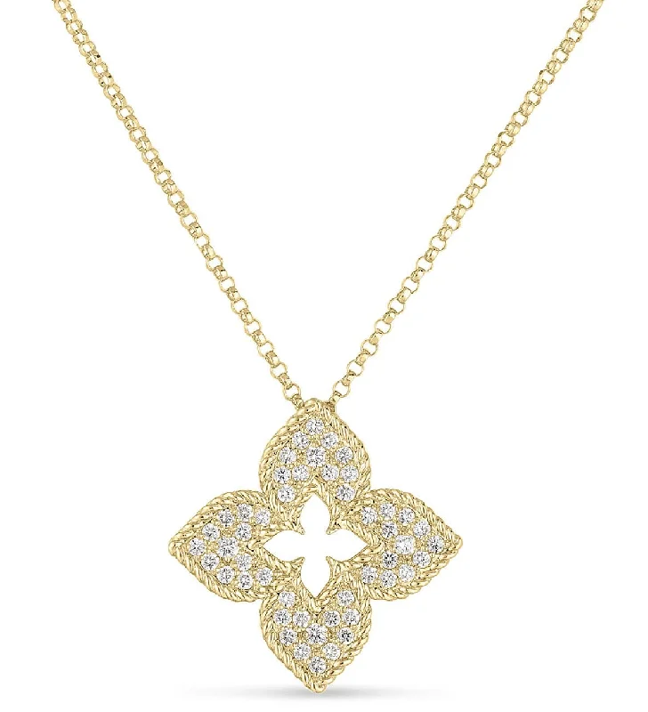 minimalist necklaces for women-Diamond Venetian Prince Necklace