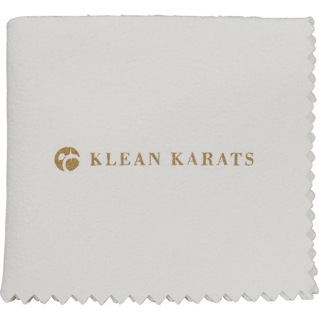 women’s friendship necklaces-Klean Karats® Treated Polishing Cleaning Cloth