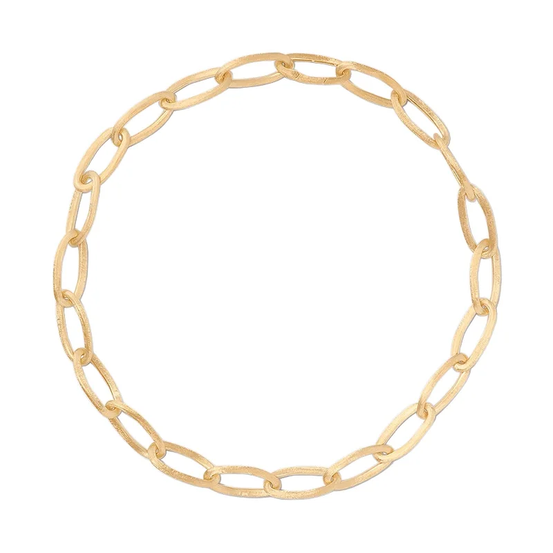 gold chain necklaces for men-Jaipur Oval Link Necklace