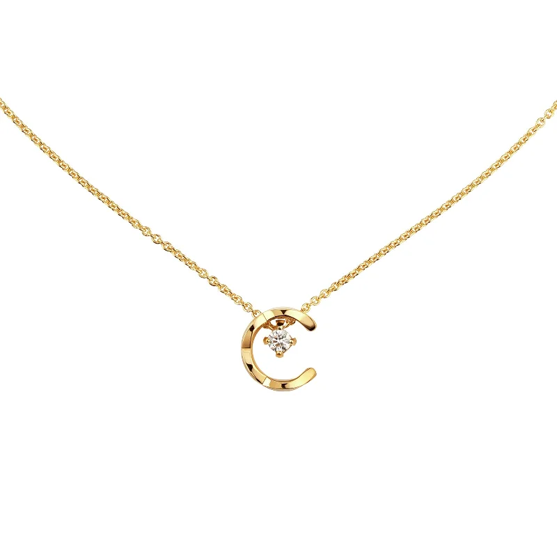 women’s friendship necklaces-Coco Crush Necklace with Diamonds