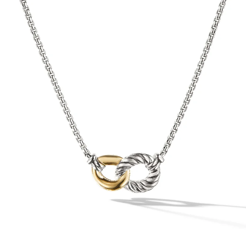 luxury pearl necklaces-Belmont Double Curb Link Necklace