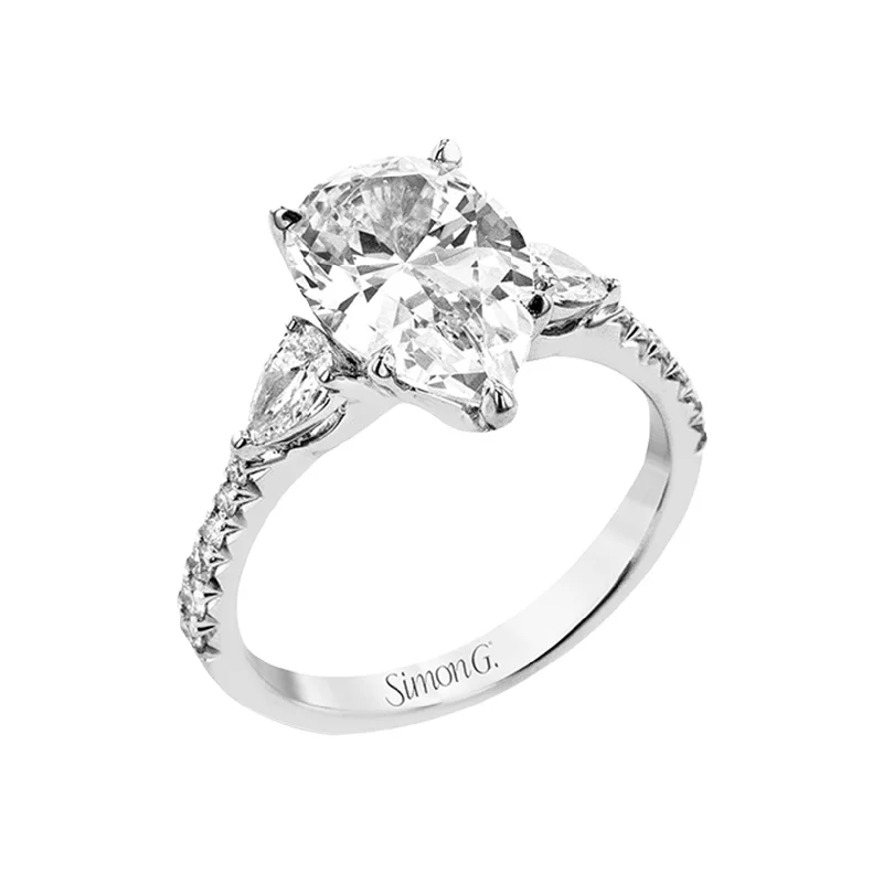 emerald cut diamond ring for women -0.53 ctw Diamond Solitaire Engagement Ring