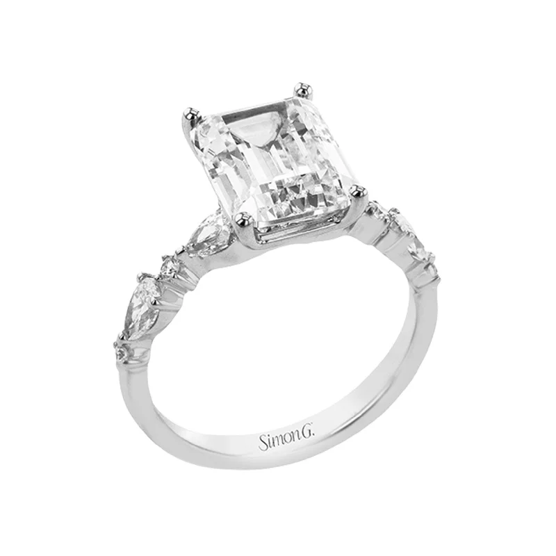 luxury diamond ring for engagements -0.64 ctw Diamond Solitaire Engagement Rings