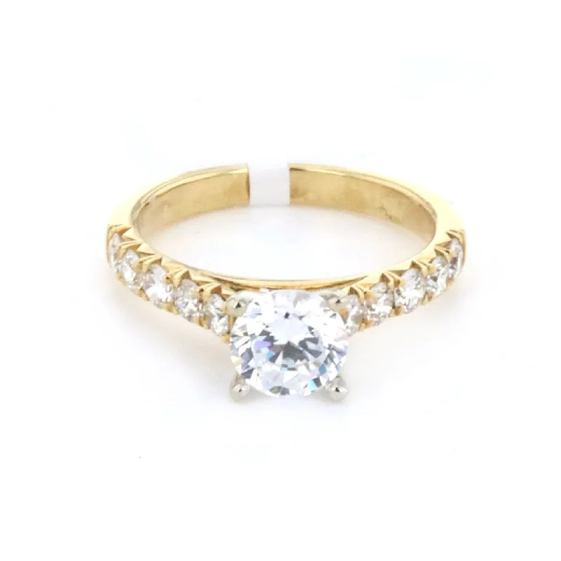 opal ring for women -0.65 ctw Diamond Solitaire Engagement Ring