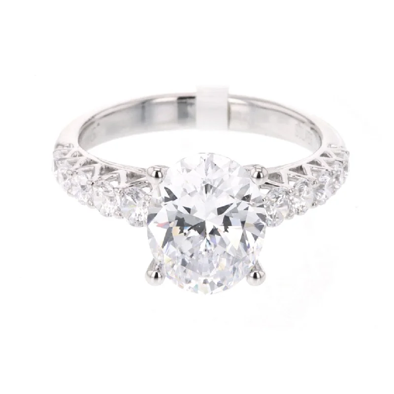 custom name ring for women -0.72 ctw Diamond Solitaire Engagement Ring