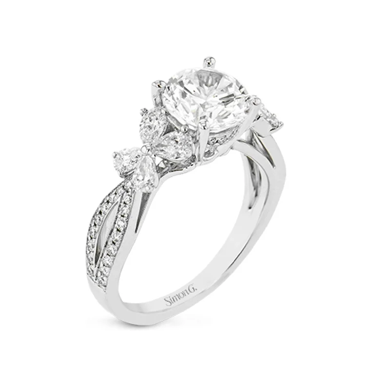 solitaire diamond ring for engagements -0.79 ctw Diamond Solitaire Engagement Ring