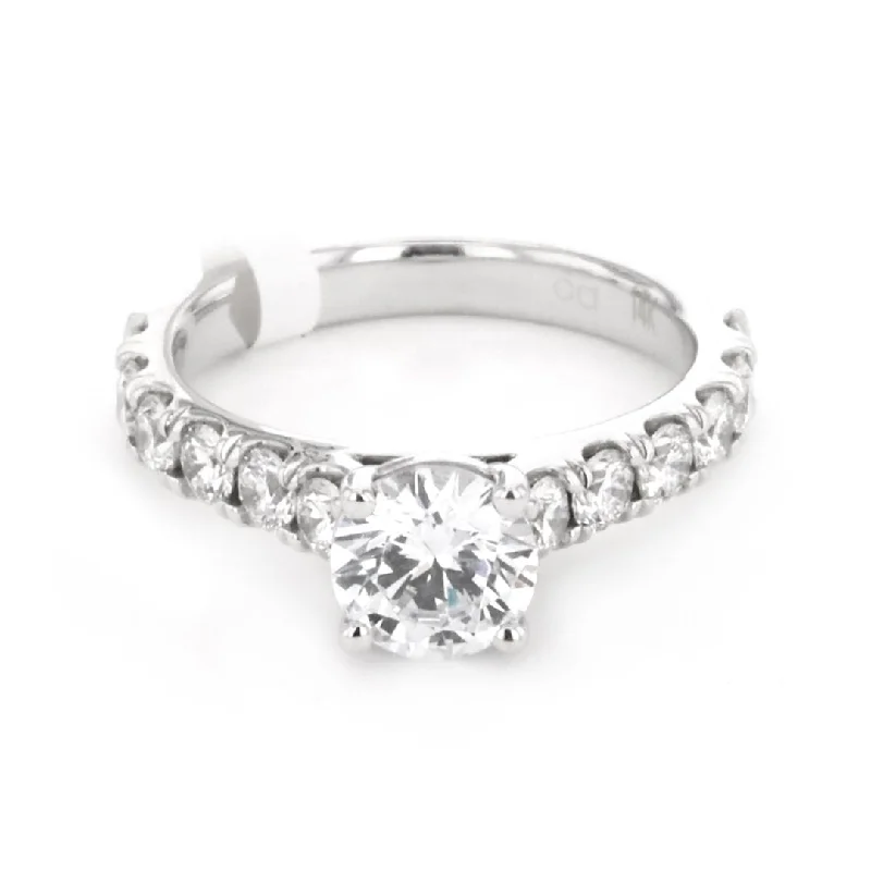 men’s zirconia wedding ring -0.92 ctw Diamond Solitaire Engagement Ring