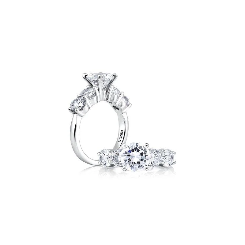 vintage engagement ring for her -1.60 ctw Diamond Solitaire Engagement Ring