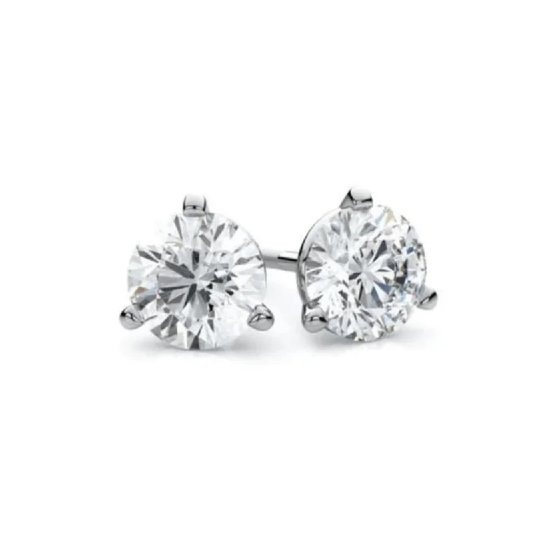 stud earrings for sensitive ears-Diamond Studs