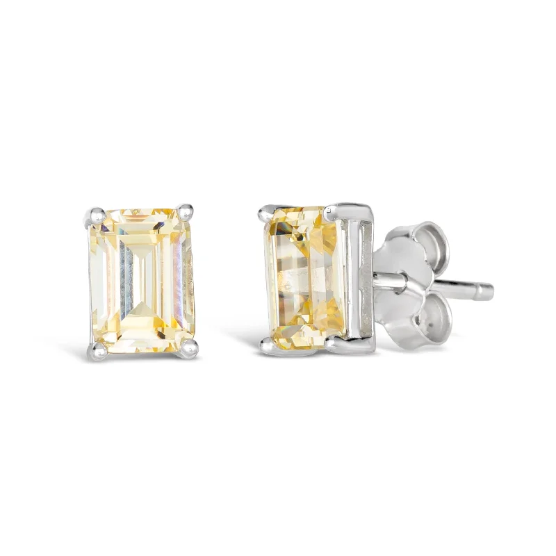 heart-shaped stud earrings-Soleil 2 Carat Diamond Crystalline Studs